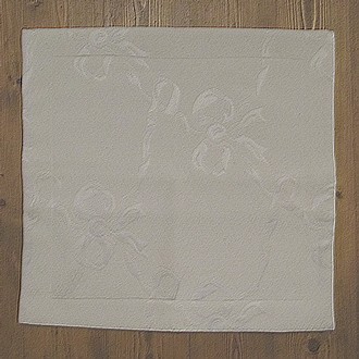 Veronika povlak na polštářek s anglickým lemem mašle 40 x 40 cm náplň zdarma